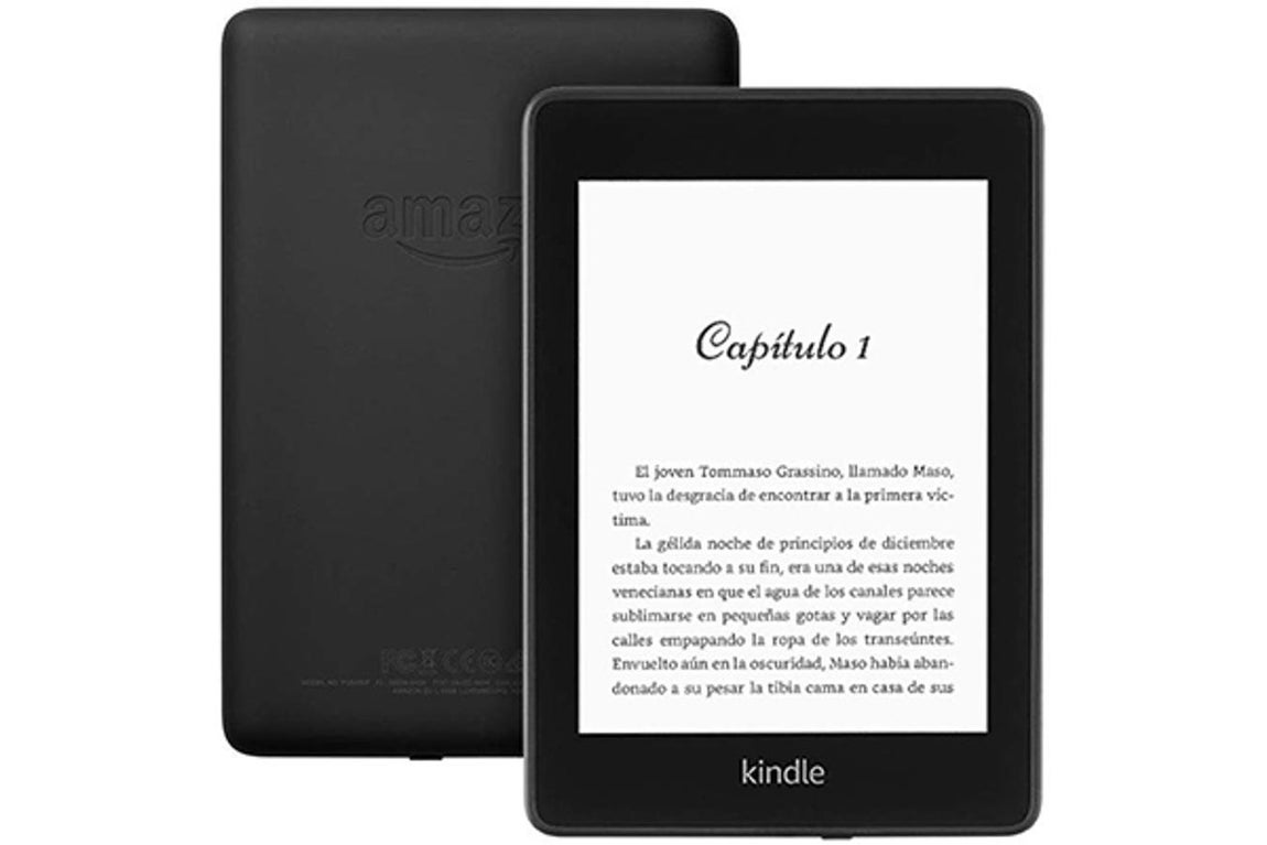 Kindle Paperwhite. El Kindle Paperwhite es el lector de ebooks más popular del mundo y el que ofrece las mayores prestaciones al precio más ajustado dentro del catálogo de Amazon. Es resistente al agua y tiene luz integrada. Con esta oferta, se queda en 99,99 euros.