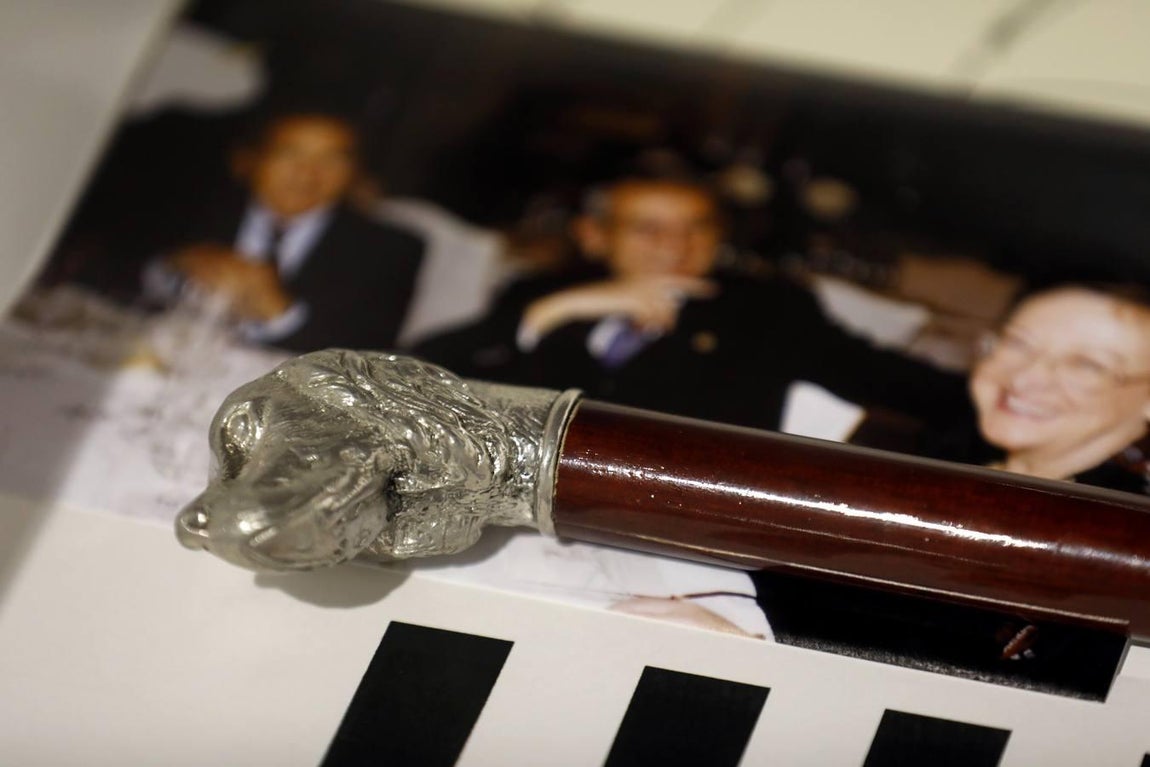 La exposición sobre Antonio Gala y Elio Berhanyer en Córdoba, en imágenes