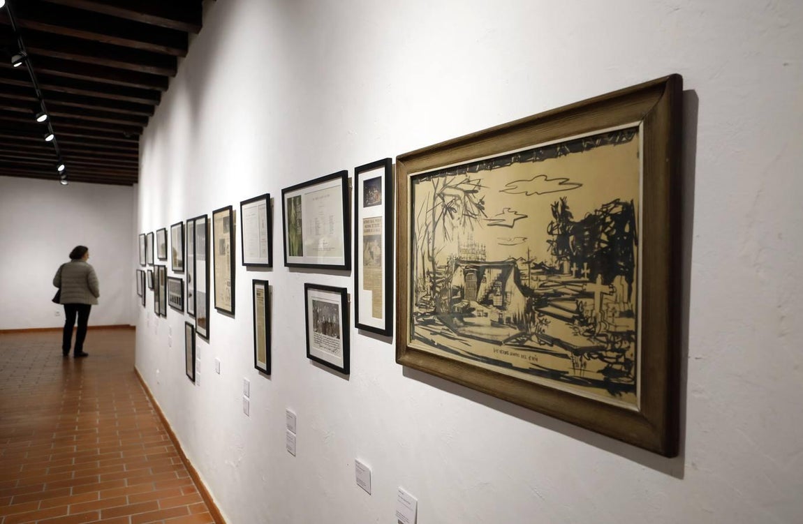 La exposición sobre Antonio Gala y Elio Berhanyer en Córdoba, en imágenes