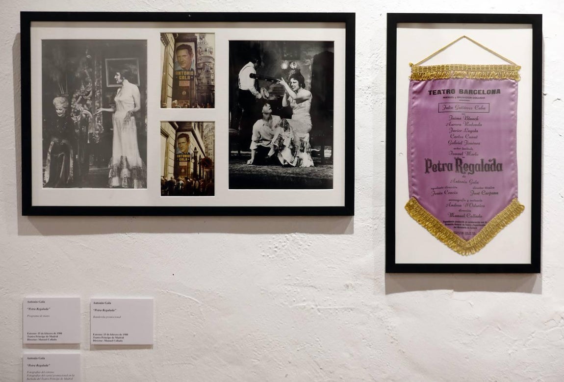 La exposición sobre Antonio Gala y Elio Berhanyer en Córdoba, en imágenes