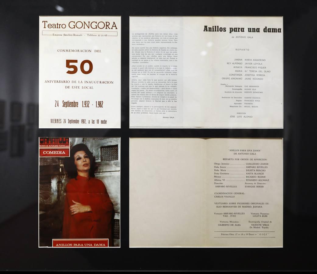 La exposición sobre Antonio Gala y Elio Berhanyer en Córdoba, en imágenes