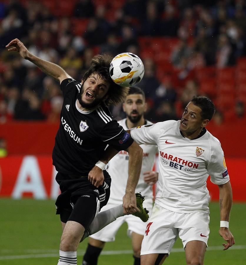 En imágenes, el partido Sevilla FC-Qarabag (2-0)