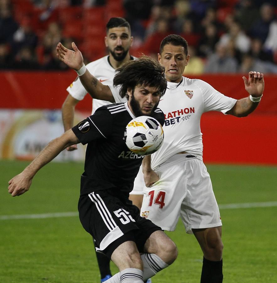 En imágenes, el partido Sevilla FC-Qarabag (2-0)