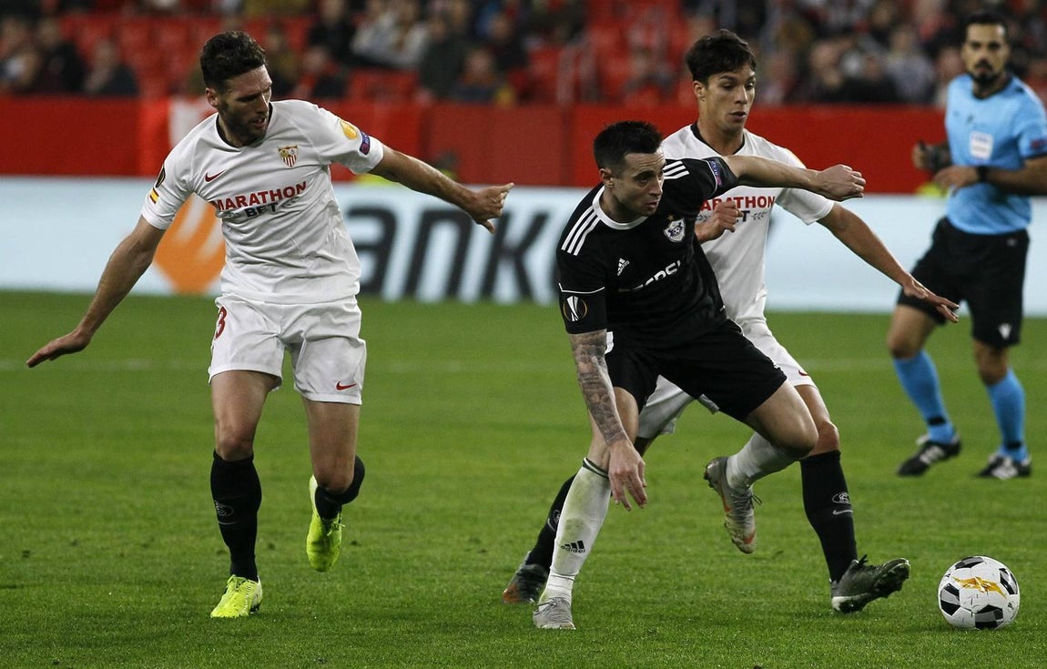 En imágenes, el partido Sevilla FC-Qarabag (2-0)