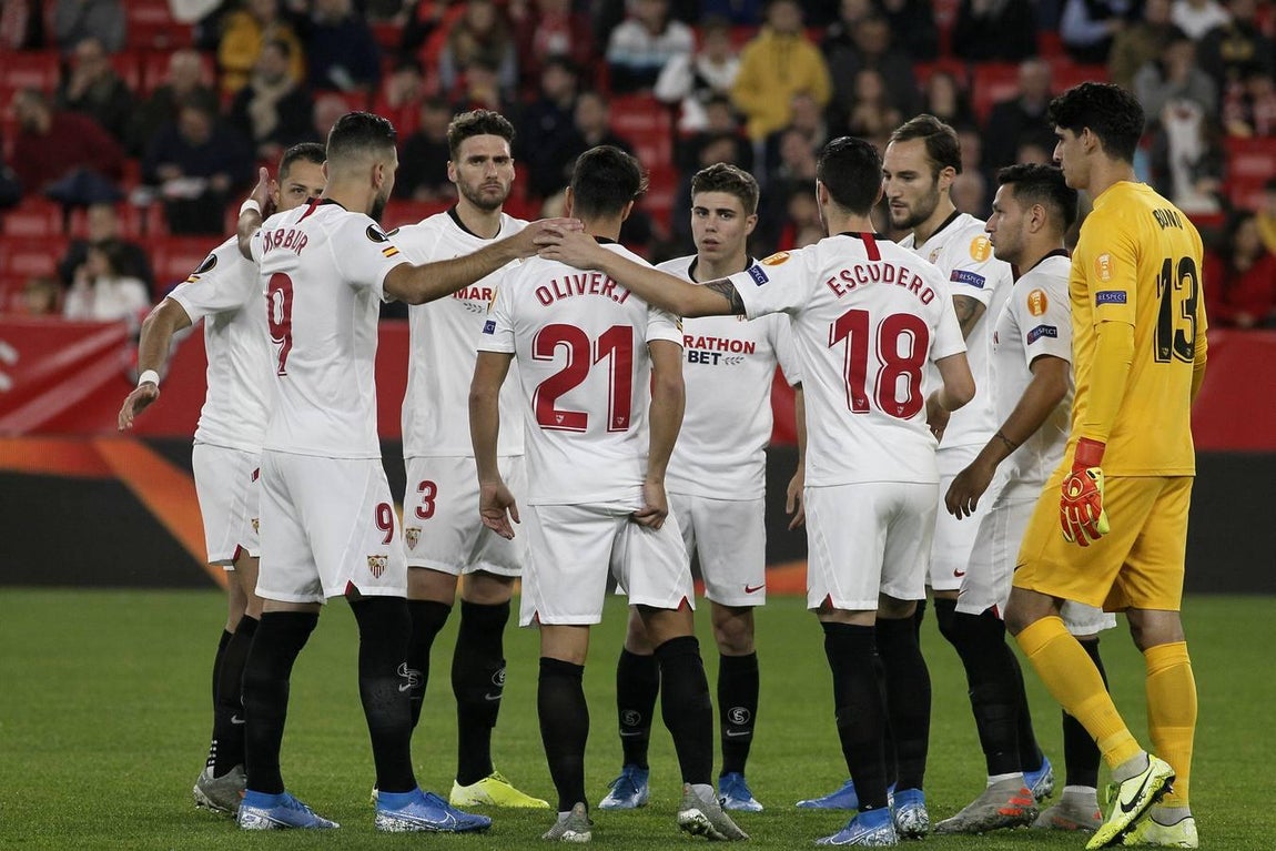 En imágenes, el partido Sevilla FC-Qarabag (2-0)