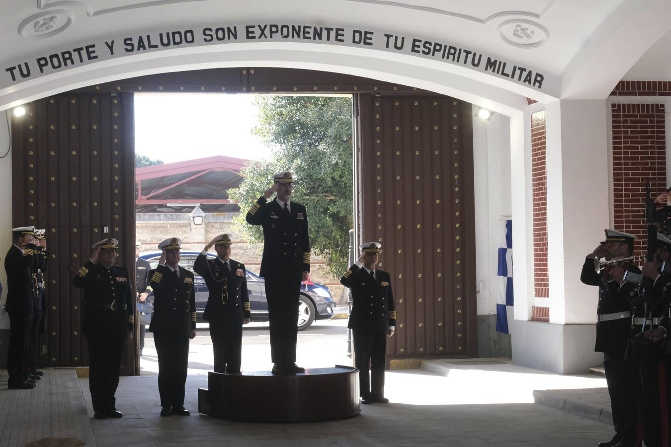 El Rey visita Rota y San Fernando