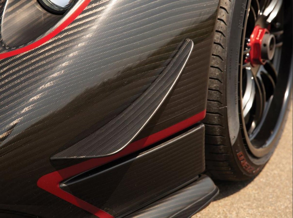 Pagani Zonda Aether de 2017. Presenta las especificaciones más destacables del Zonda siendo un roadster '760' con una transmisión manual de seis velocidades