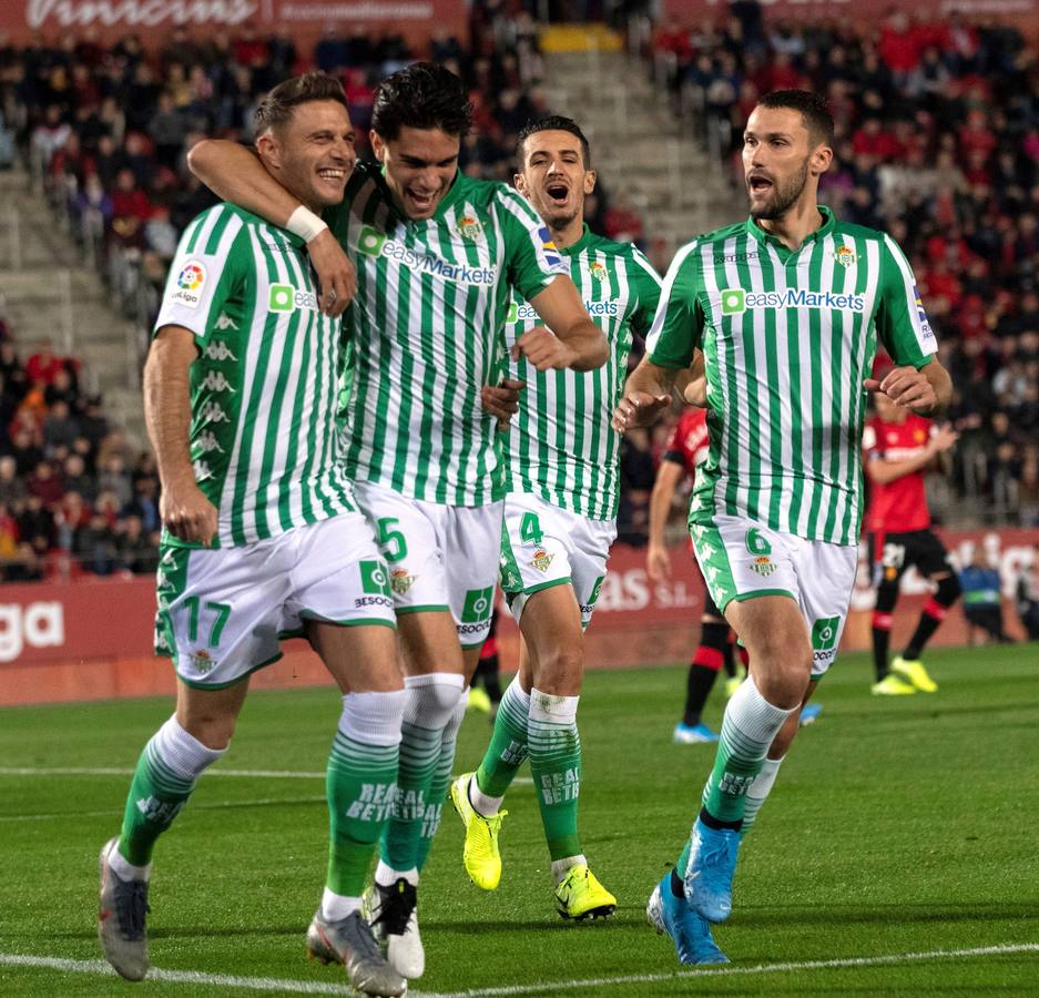 Las mejores imágenes de la victoria del Betis en Mallorca