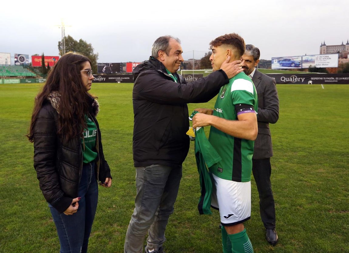 3-1: El Toledo gana al Atlético Ibañés, «¡Va por ti, Dani Cid!»