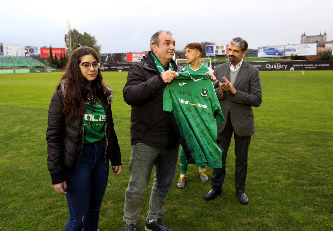 3-1: El Toledo gana al Atlético Ibañés, «¡Va por ti, Dani Cid!»