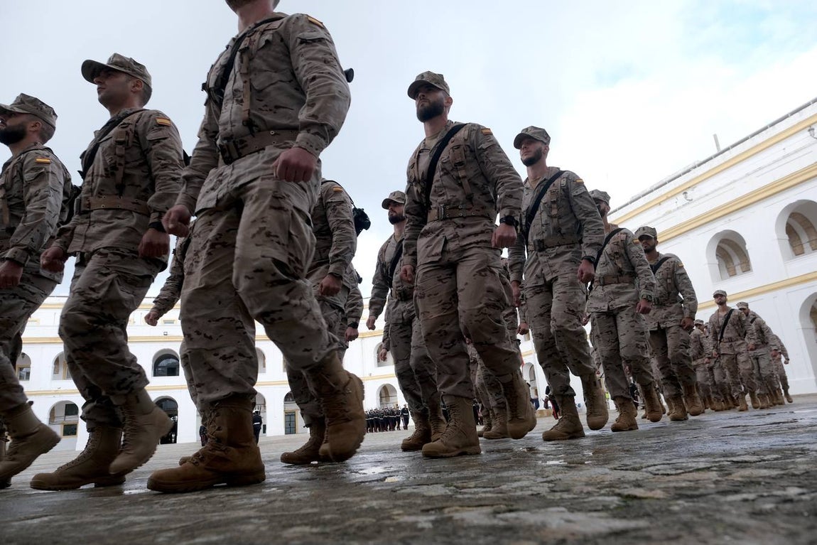 FOTOS: La vuelta a casa de los infantes de Marina desplegados en Malí