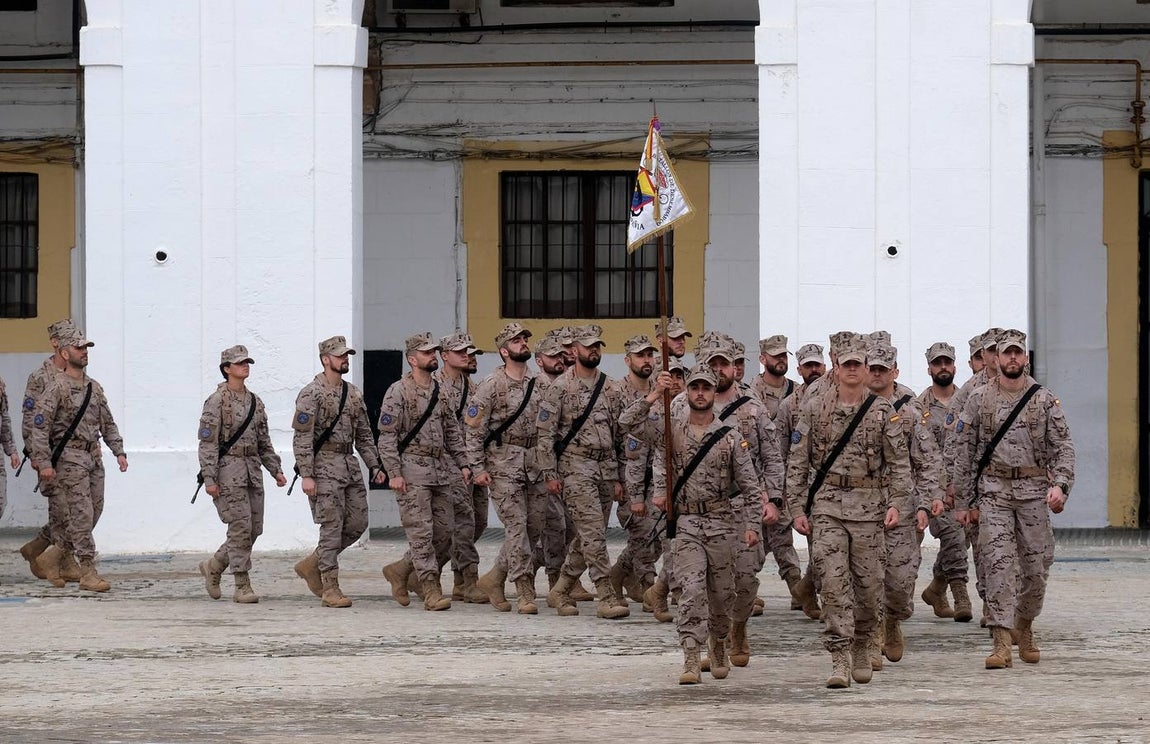 FOTOS: La vuelta a casa de los infantes de Marina desplegados en Malí