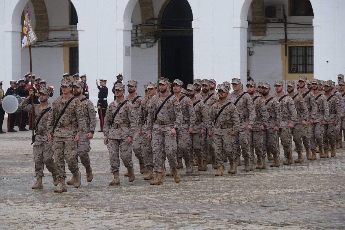 FOTOS: La vuelta a casa de los infantes de Marina desplegados en Malí