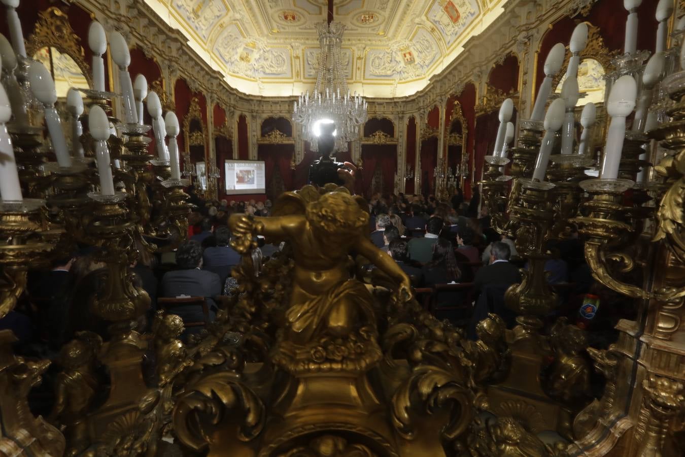 Acto institucional en Diputación, que celebra los 40 años de la primera corporación