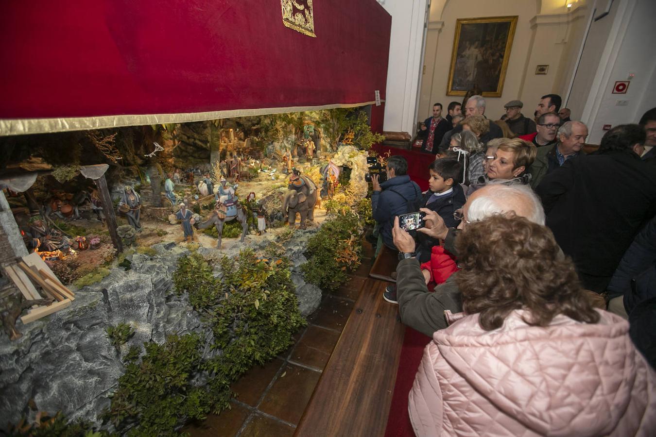 La inauguración del Belén de la Diputación de Córdoba, en imágenes