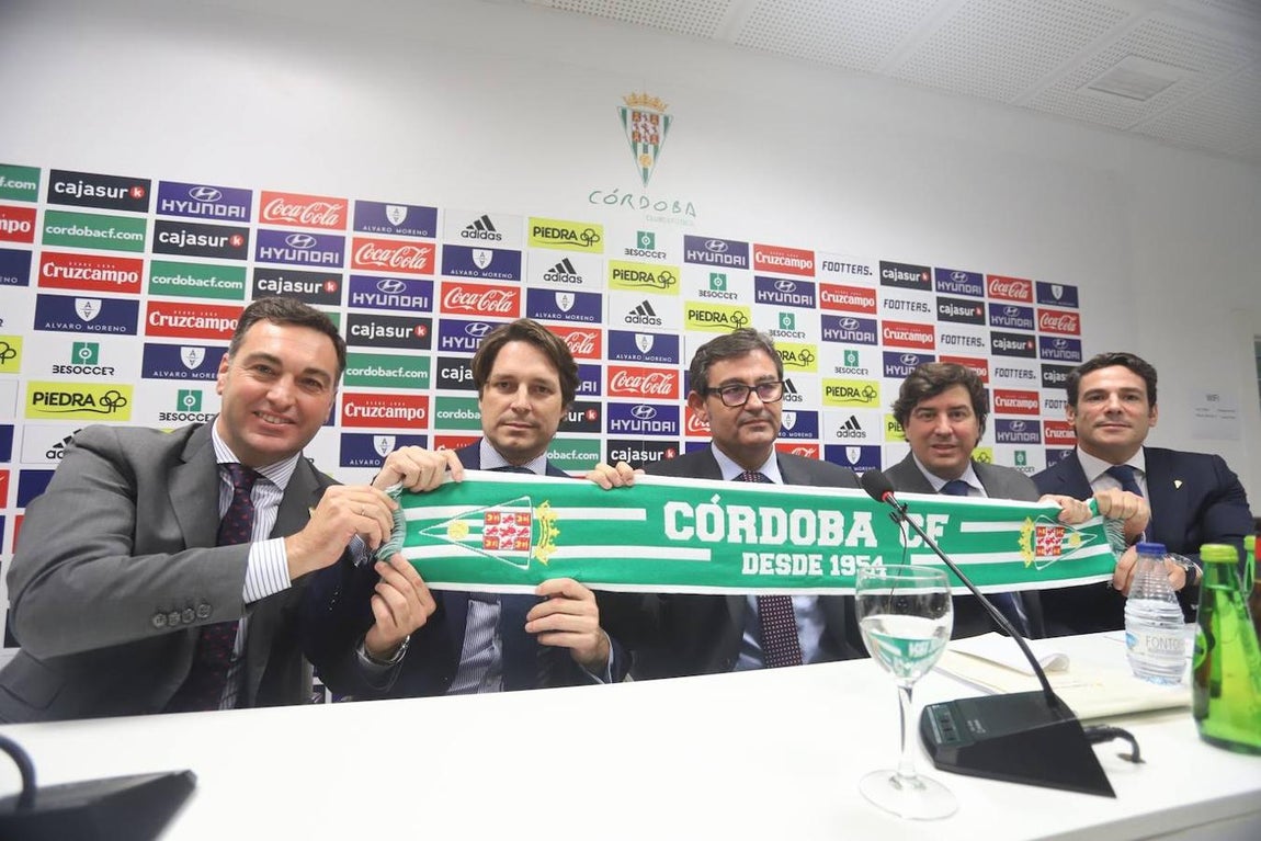 La llegada de Infinity al Córdoba CF, en imágenes