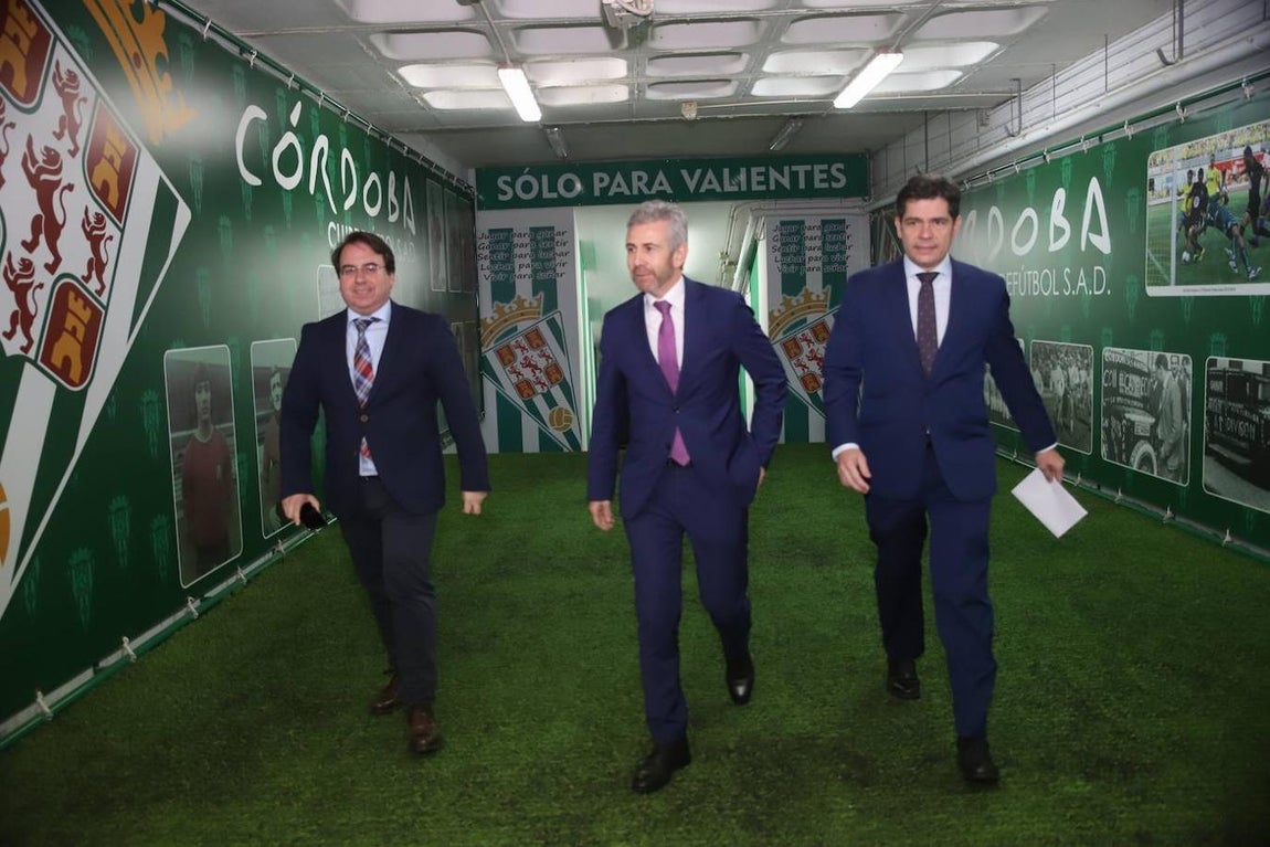 La llegada de Infinity al Córdoba CF, en imágenes