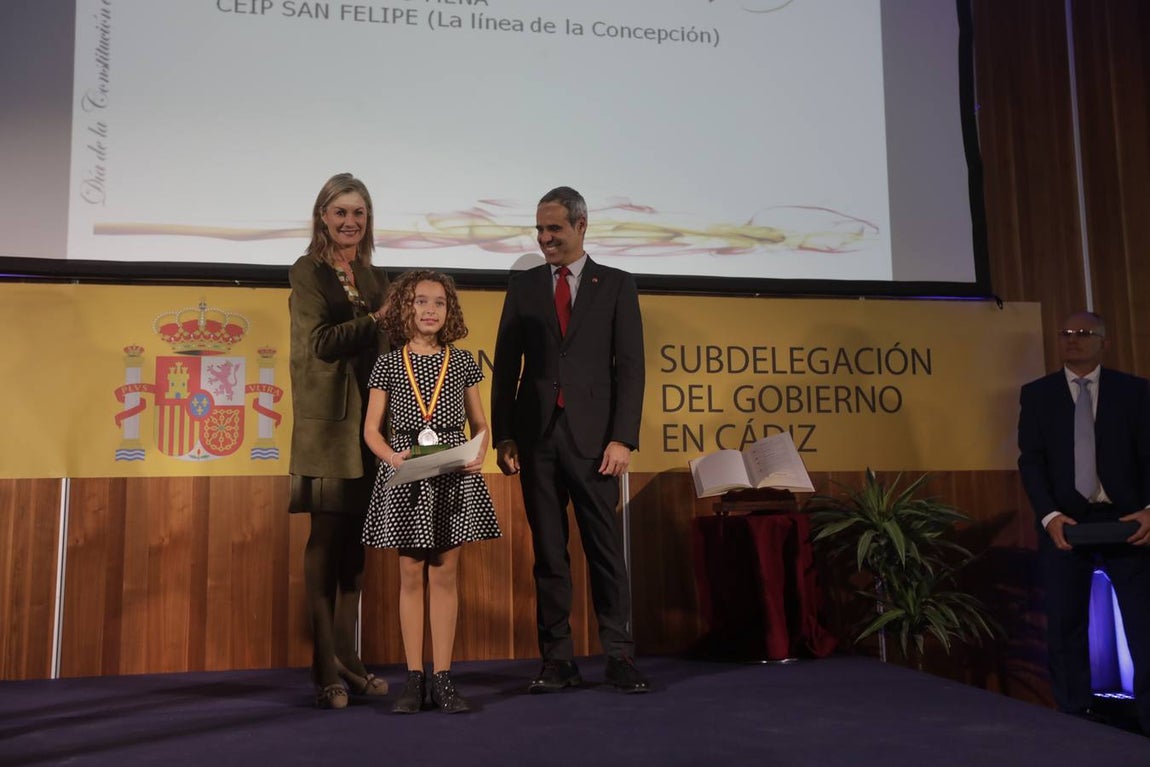 Entrega de distinciones de la Subdelegación por la conmemoración de la Constitución