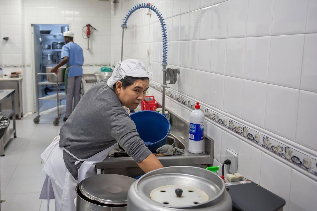 El comedor del Pumarejo, una cocina del siglo XIX