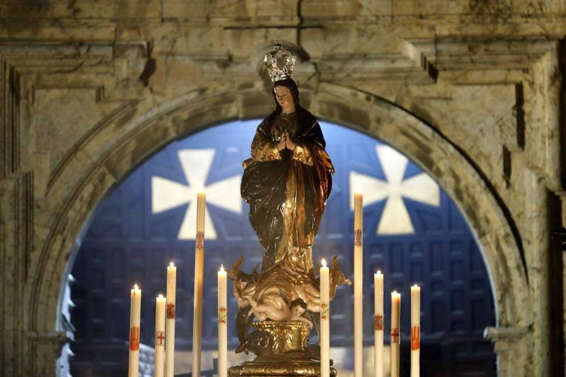 La procesión de la Inmaculada, en imágenes