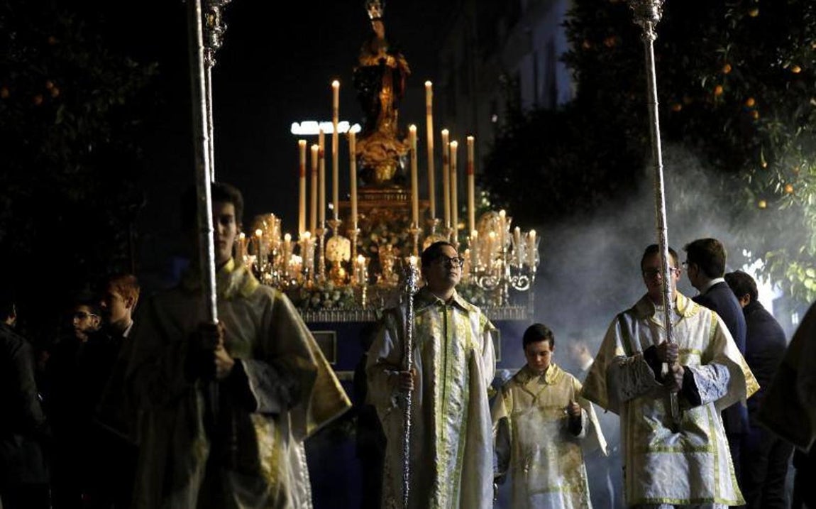 La procesión de la Inmaculada, en imágenes