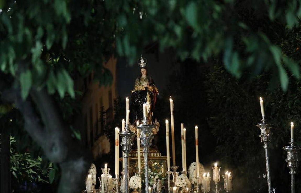 La procesión de la Inmaculada, en imágenes