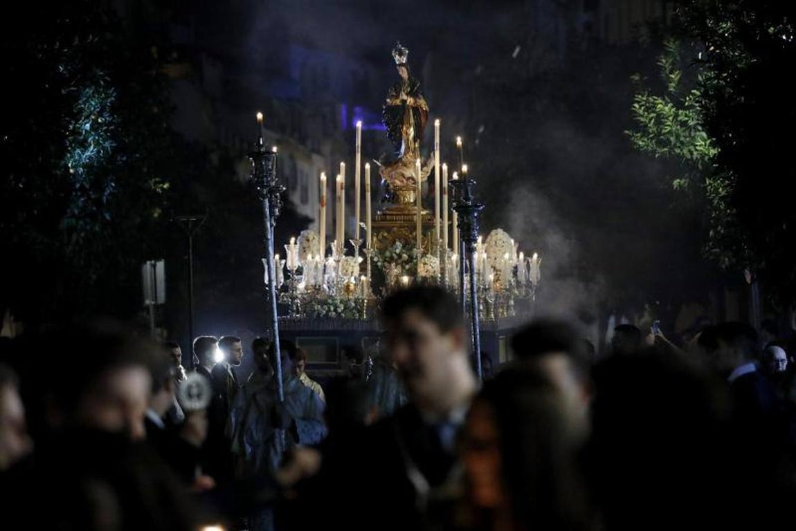 La procesión de la Inmaculada, en imágenes