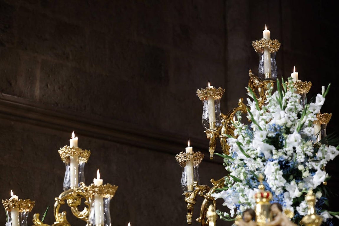 Los besamanos en Córdoba con motivo de la Inmaculada, en imágenes