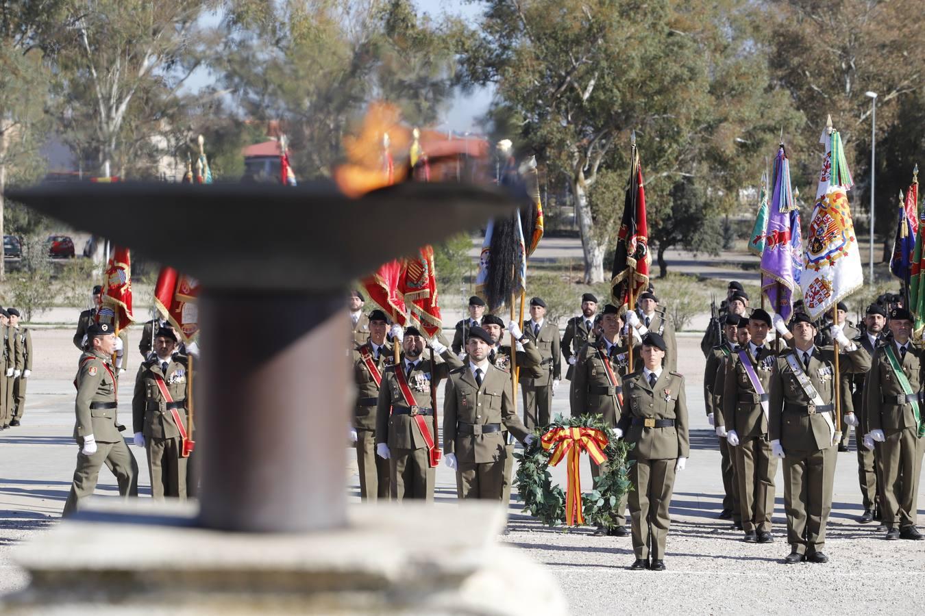 El desfile militar de la Brigada Guzmán El Bueno en Córdoba, en imágenes