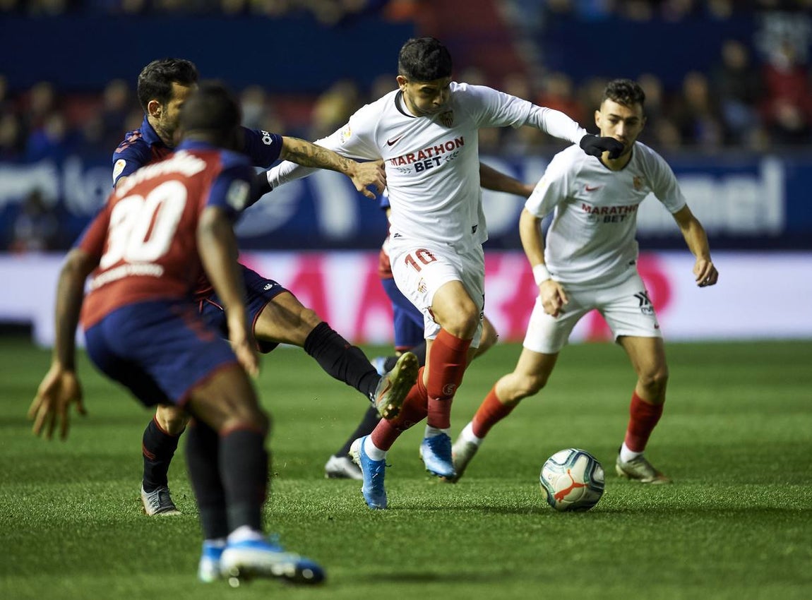 Las mejores imágenes del CA Osasuna - Sevilla FC