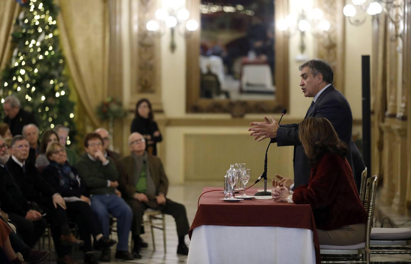 La conferencia de José Luis Corral en el Templo de Córdoba, en imágenes