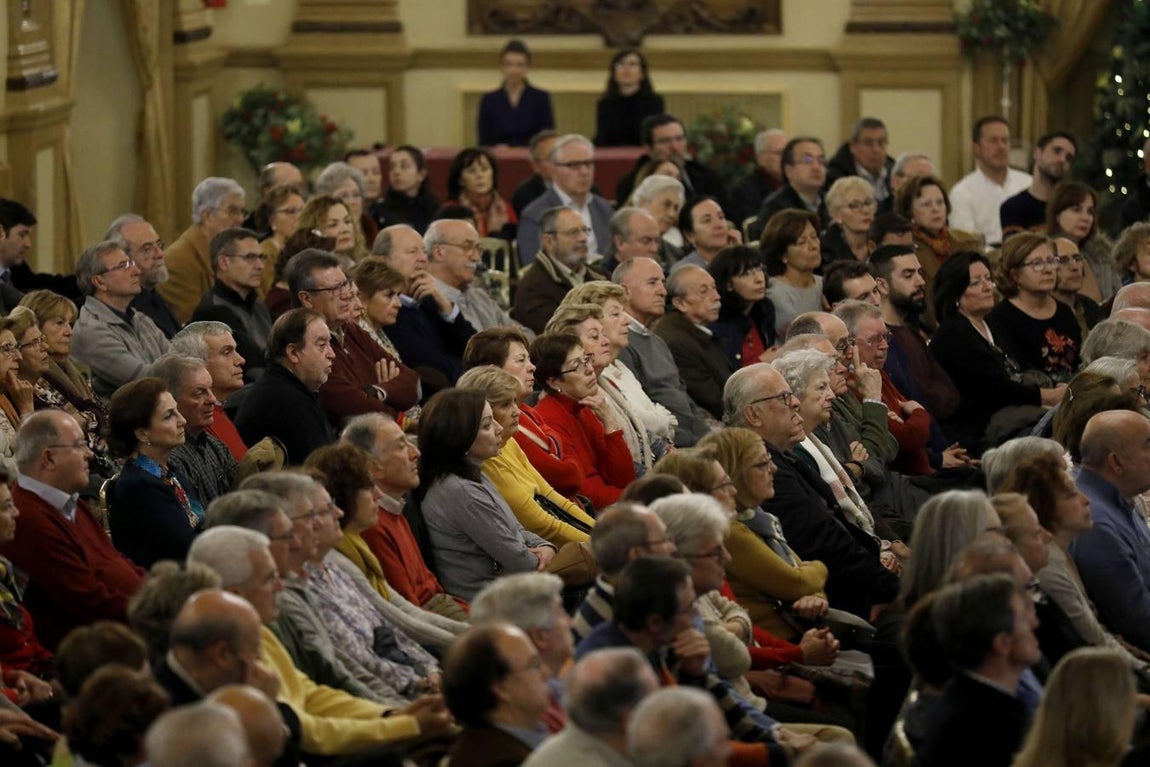 La conferencia de José Luis Corral en el Templo de Córdoba, en imágenes