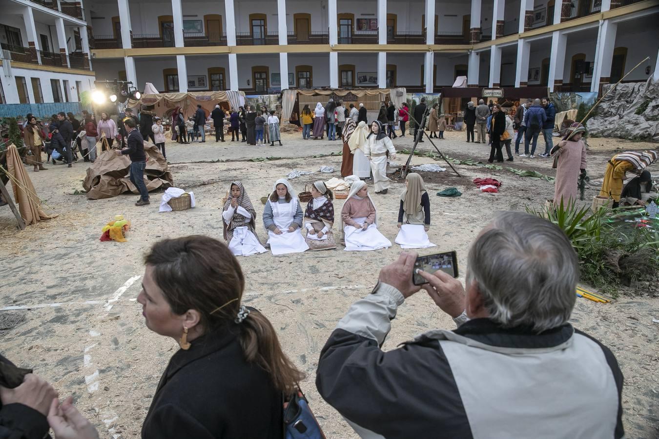 El Belén viviente del Colegio Salesianos de Córdoba, en imágenes