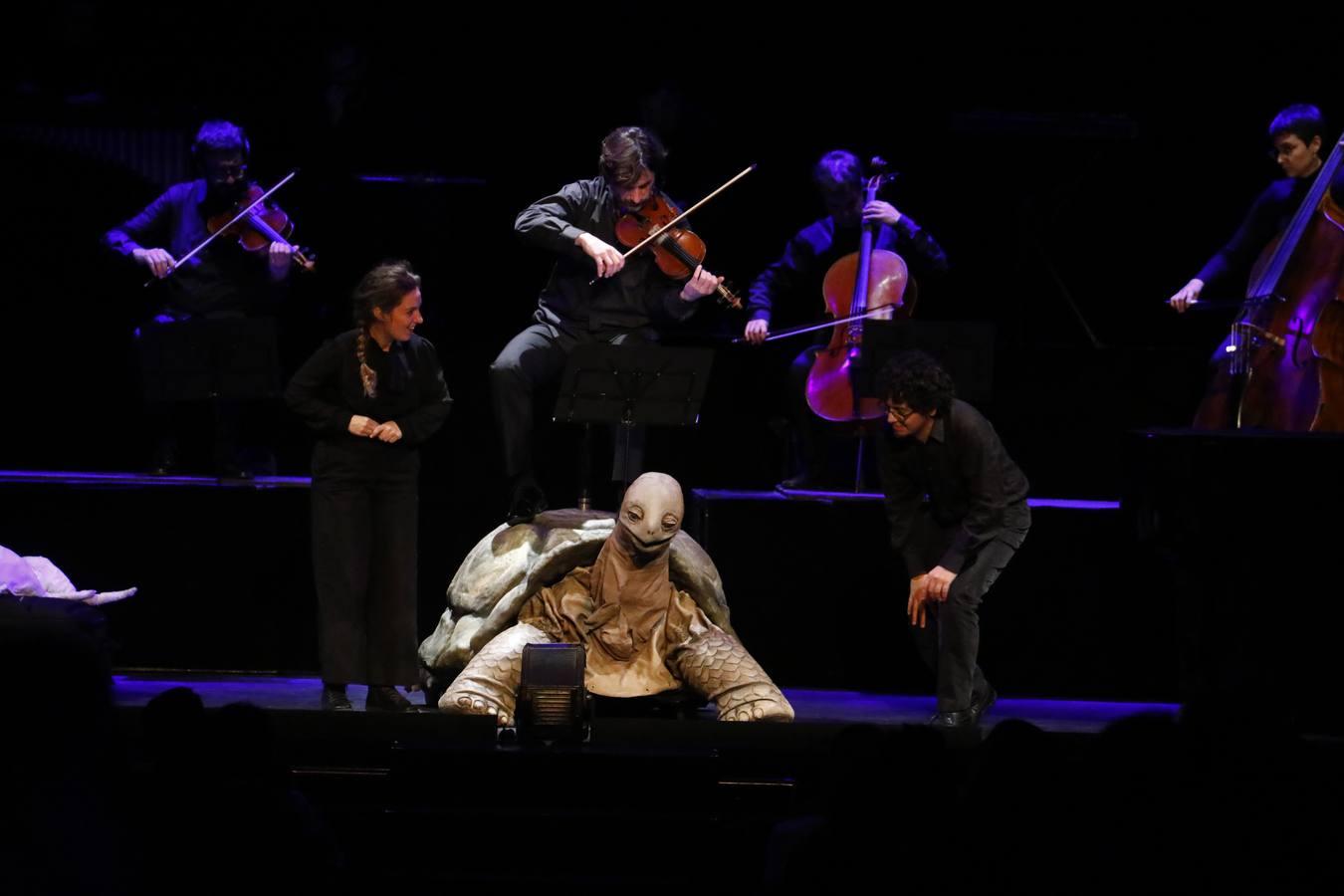 Espectáculo de títeres en el Gran Teatro de Córdoba, en imágenes