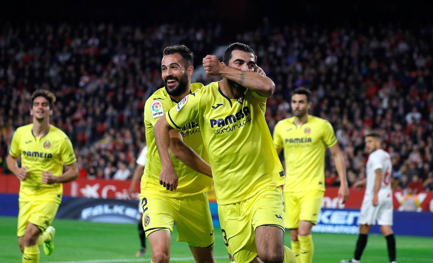 En imágenes, la derrota del Sevilla FC ante el Villarreal