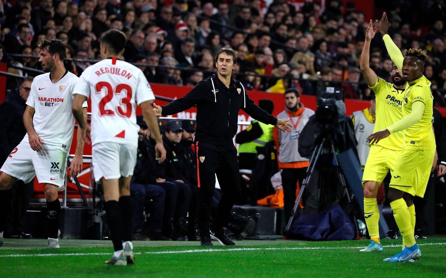 En imágenes, la derrota del Sevilla FC ante el Villarreal