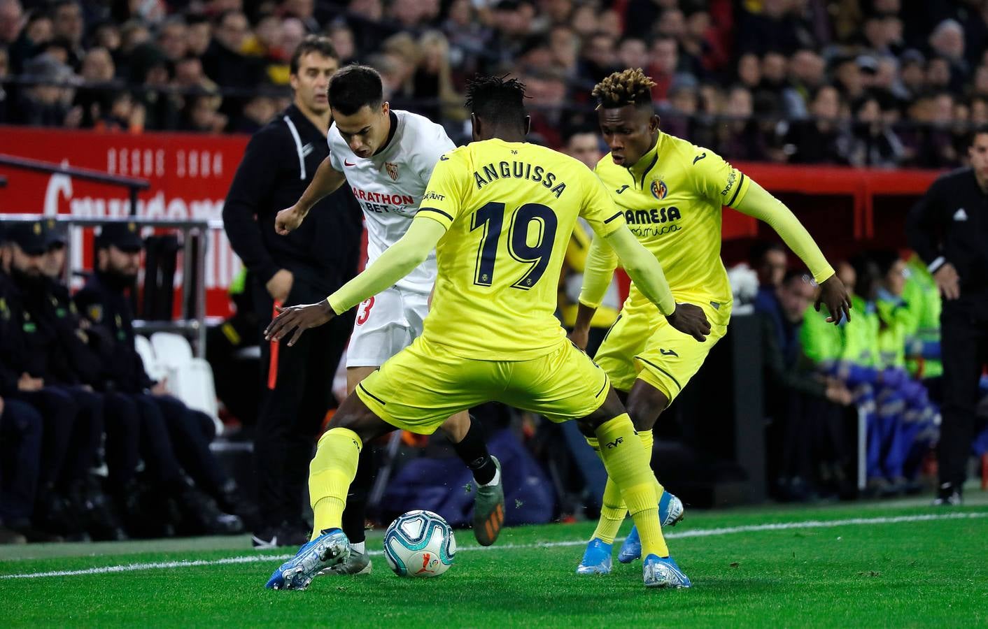 En imágenes, la derrota del Sevilla FC ante el Villarreal