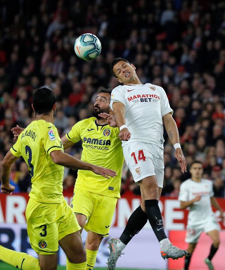 En imágenes, la derrota del Sevilla FC ante el Villarreal