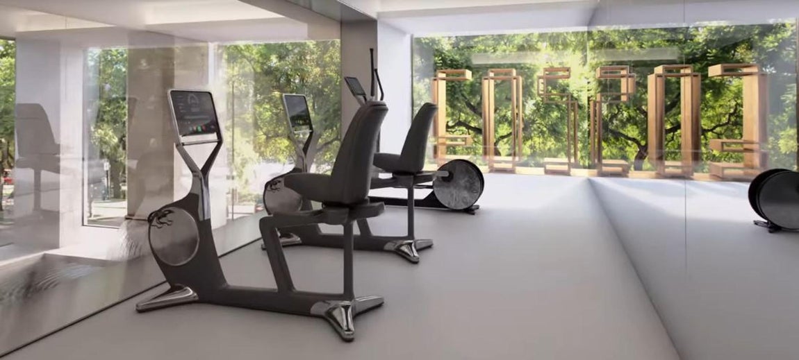 Ático Dúplex Castilho,33. El complejo en el que se instalará Cristiano Ronaldo tiene  su propio gimnasio, lo compartiría con otros vecinos aunque, dado el nivel de exigencia física autoimpuesta del jugador de la Juventus de Turín, es de suponer que en una de las estancias de su casa integrará su propio gimnasio de lujo con tecnología puntera que satisfaga sus necesidades