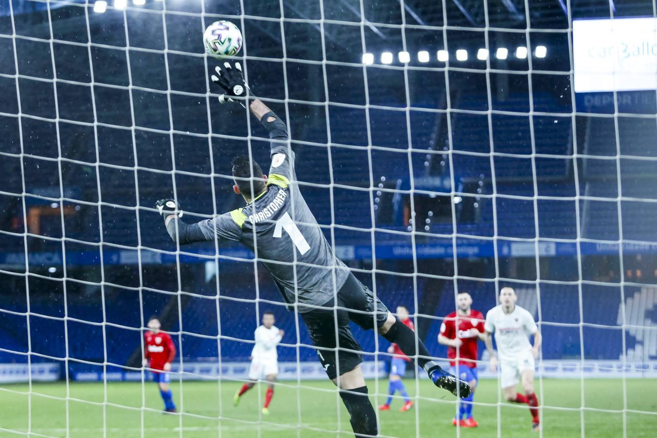 En imágenes, el Bergantiños-Sevilla de la primera ronda de la Copa del Rey