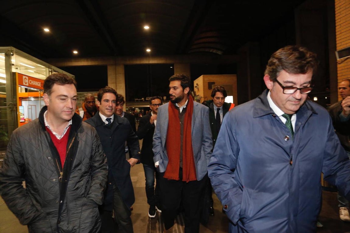 La llegada de los nuevos dueños del Córdoba CF, en imágenes