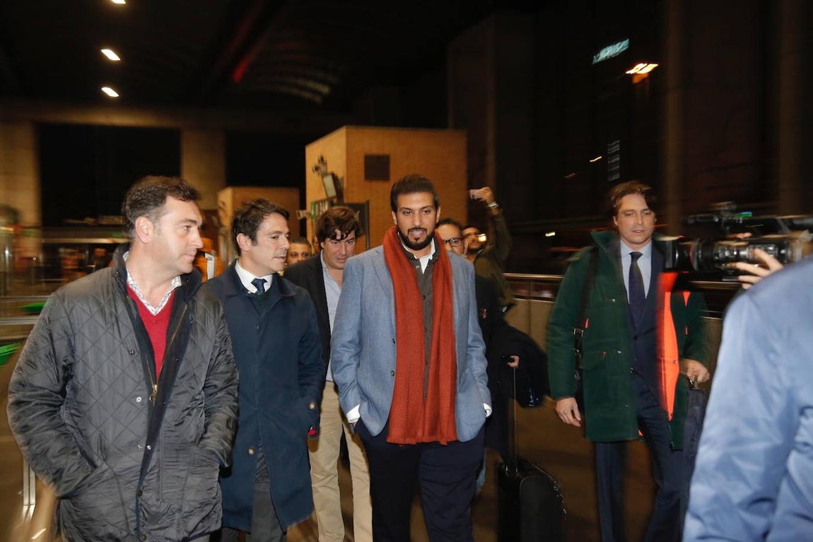 La llegada de los nuevos dueños del Córdoba CF, en imágenes