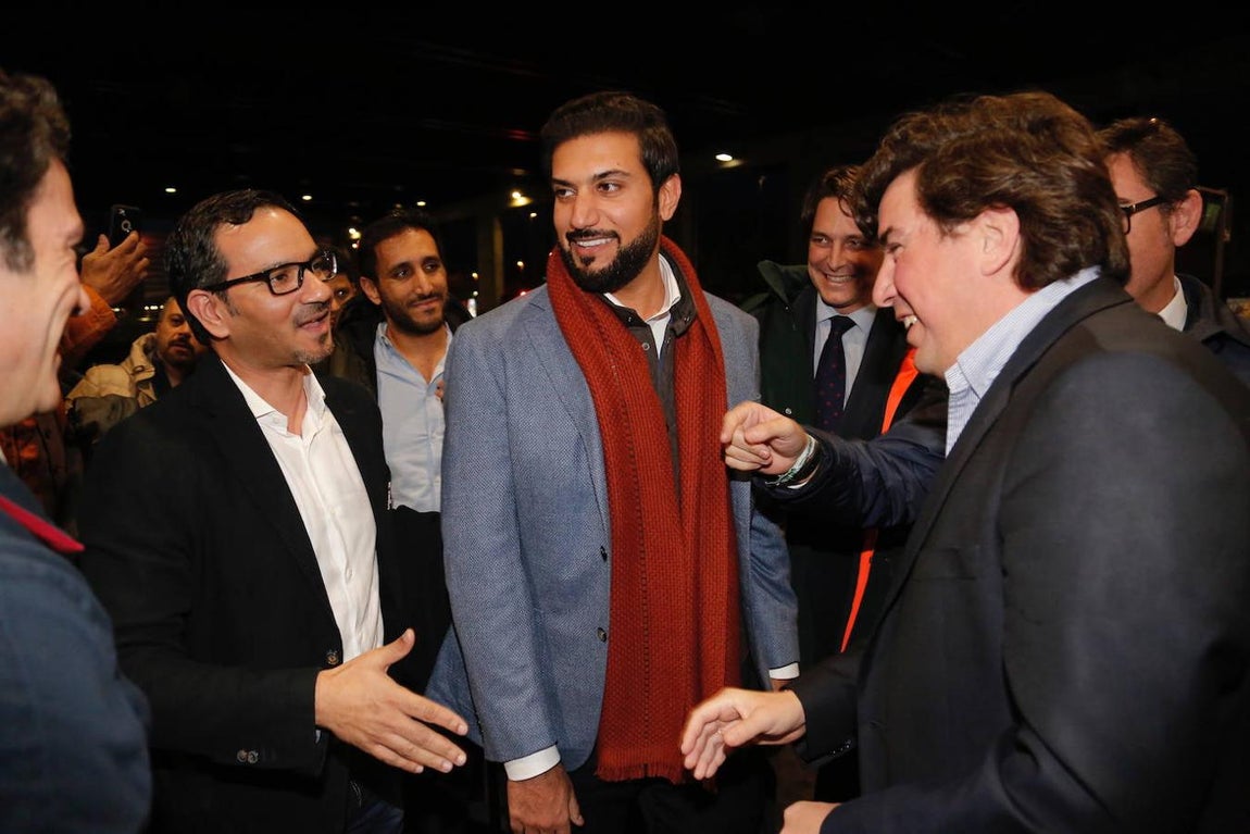 La llegada de los nuevos dueños del Córdoba CF, en imágenes