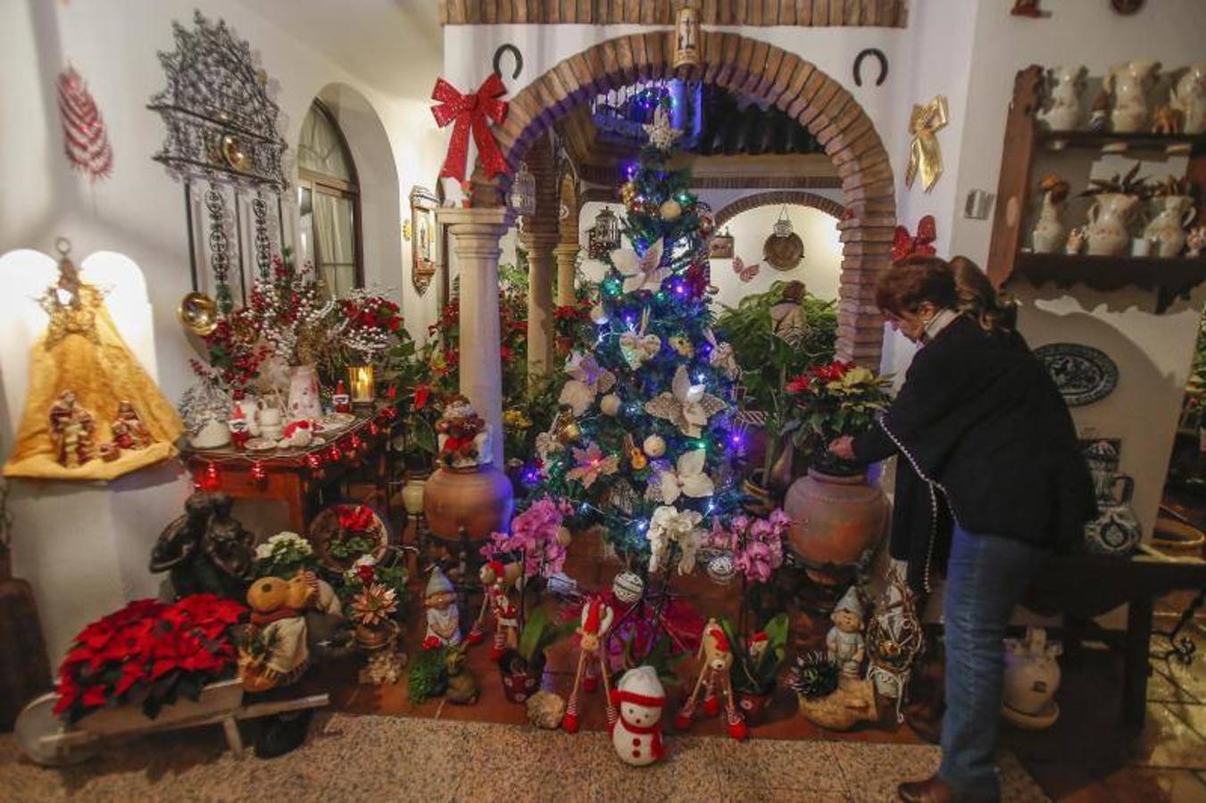 La segunda jornada de los Patios de Córdoba en Navidad, en imágenes