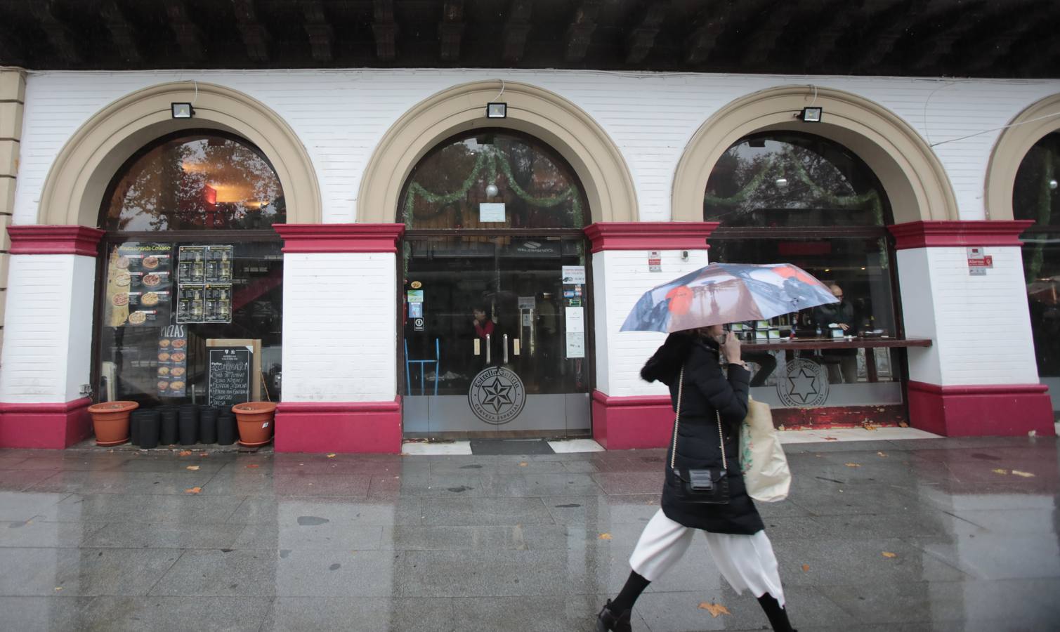 Las imágenes de Sevilla azotada por el temporal