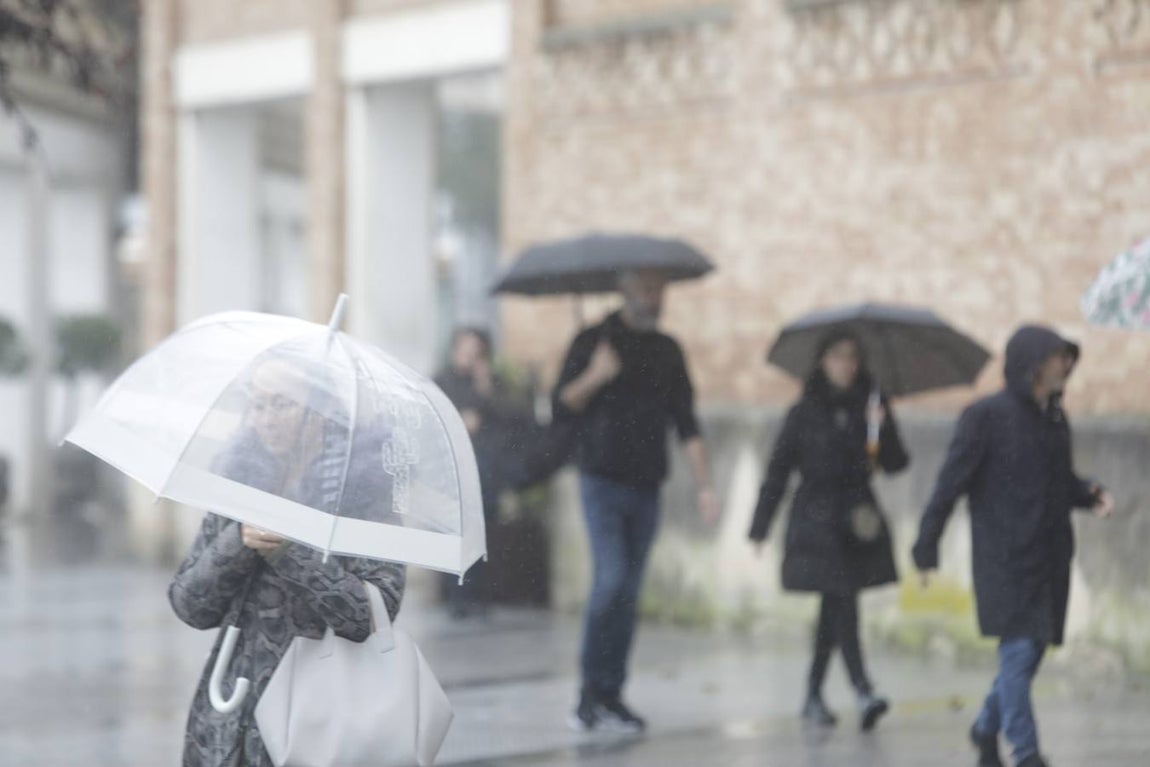 FOTOS: Tormentas y viento fuerte en Cádiz por la llegada de Elsa