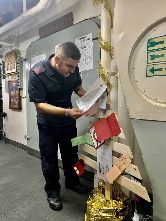 En imágenes: la Navidad de los militares de Cádiz en misiones en el extranjero