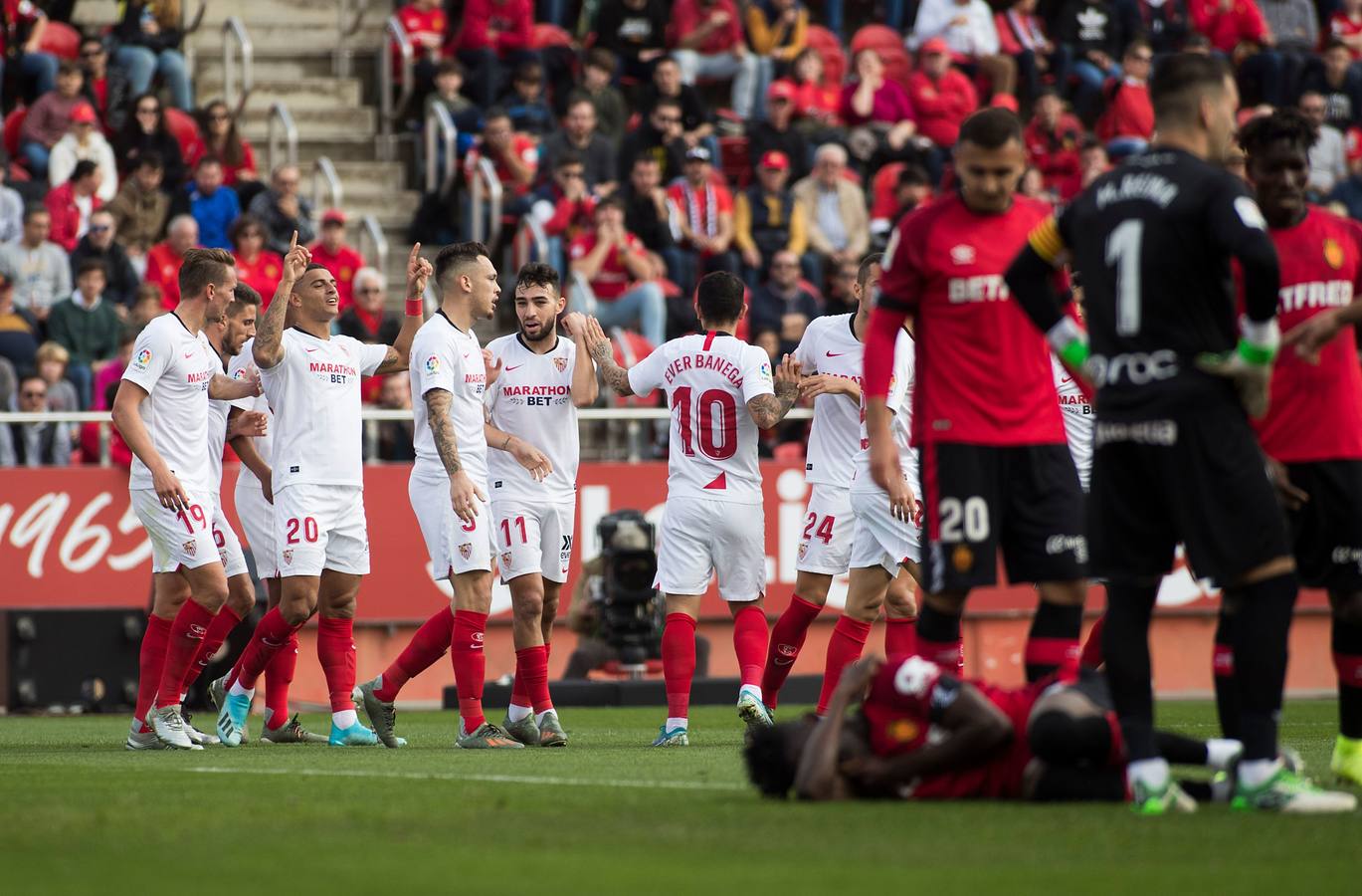 Las mejores imágenes del Mallorca-Sevilla (0-2)