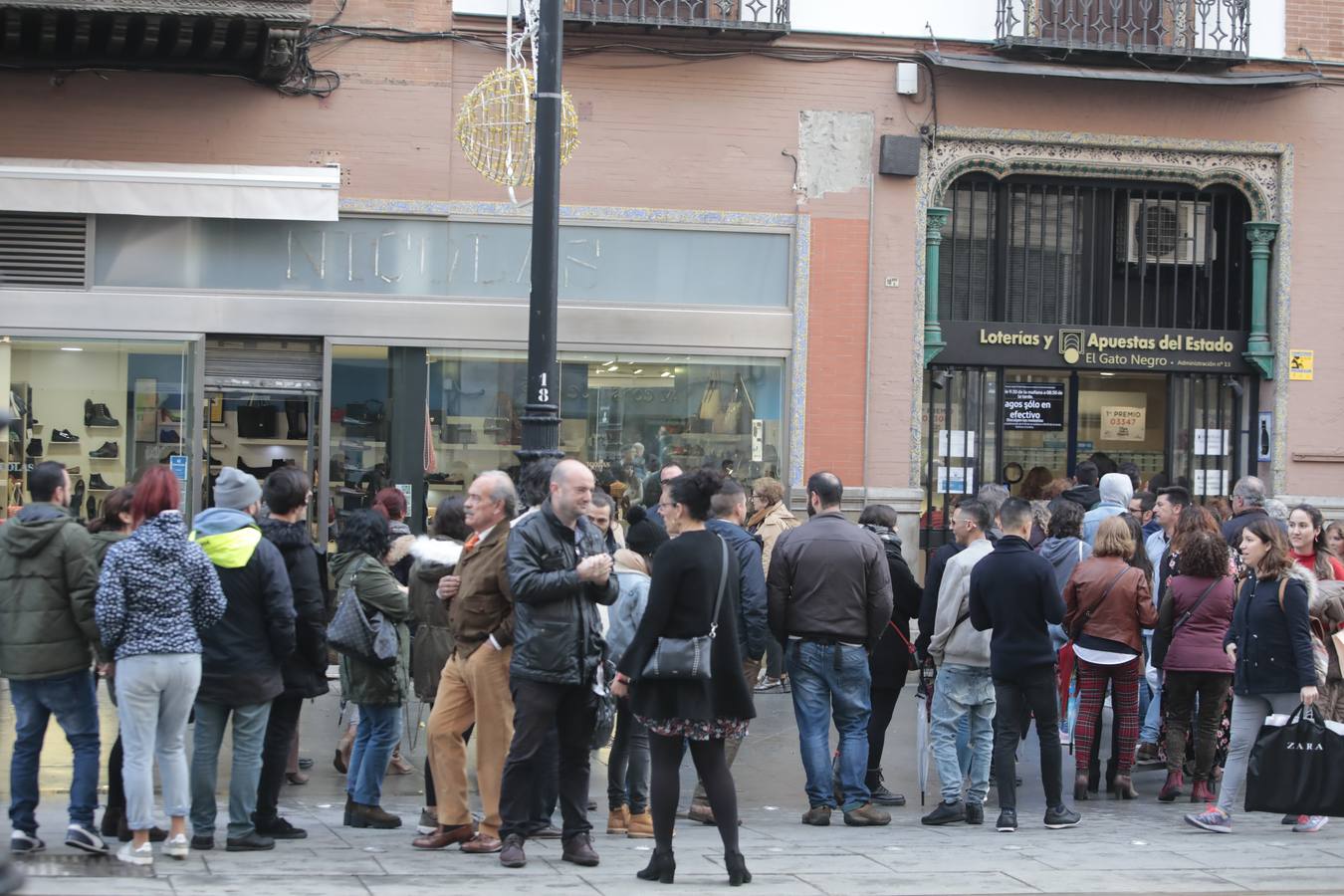 Lotería de Navidad 2019: la víspera del sorteo del «Gordo» en Sevilla