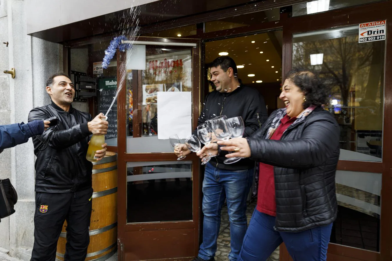 Las mejores imágenes que ha dejado el Sorteo de la Lotería de Navidad en Castilla y León